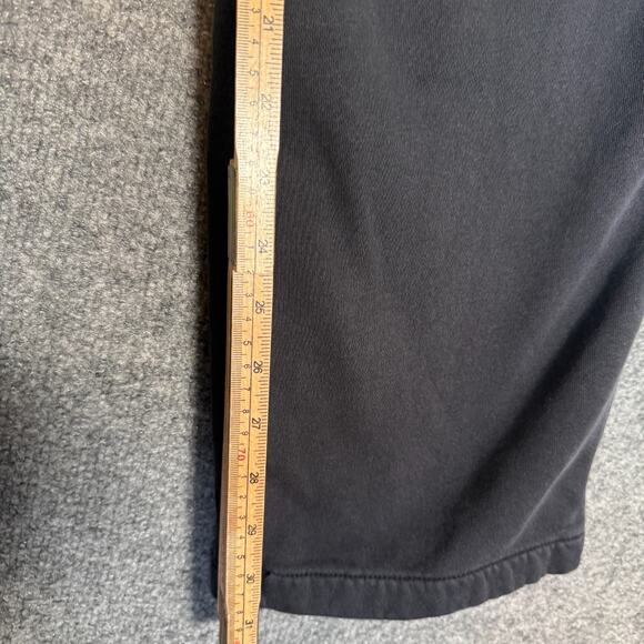 Nike Pants Mens Large Black Fleece Sweatpant Heavyweight Straight Leg Stretch - Picture 4 of 10